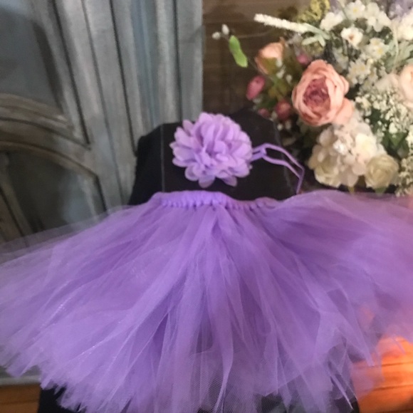 Super cute Purple tutu with headband - Picture 4 of 8